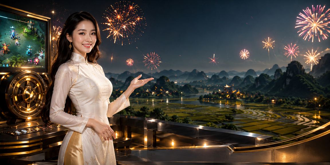 Người chơi Esports đặt cược tại Ninh Bình trong trang phục truyền thống Áo Dài